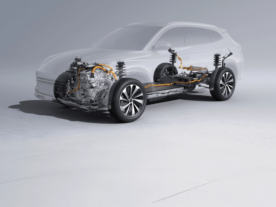 BYD SONG PLUS EV Электропривод нового поколения